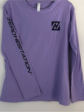 Men's Long Sleeve Tee - Lavender